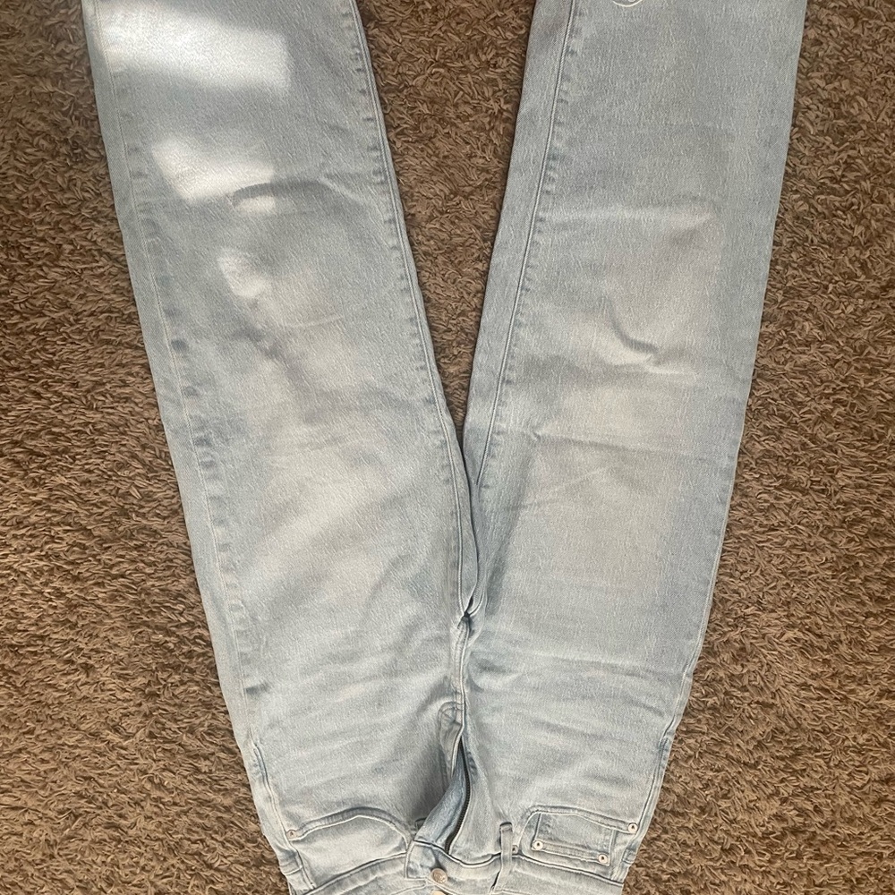 Madewell Gray Flare Wide Leg Jeans